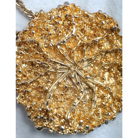 Vintage Sascha Brastoff Modernist Sea Flower Necklace Earrings Set Sascha B - Picture 6 of 10